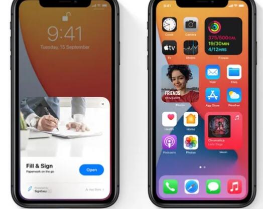 iOS 14现在在亚洲推广到iPhone 6s及更高版本的设备